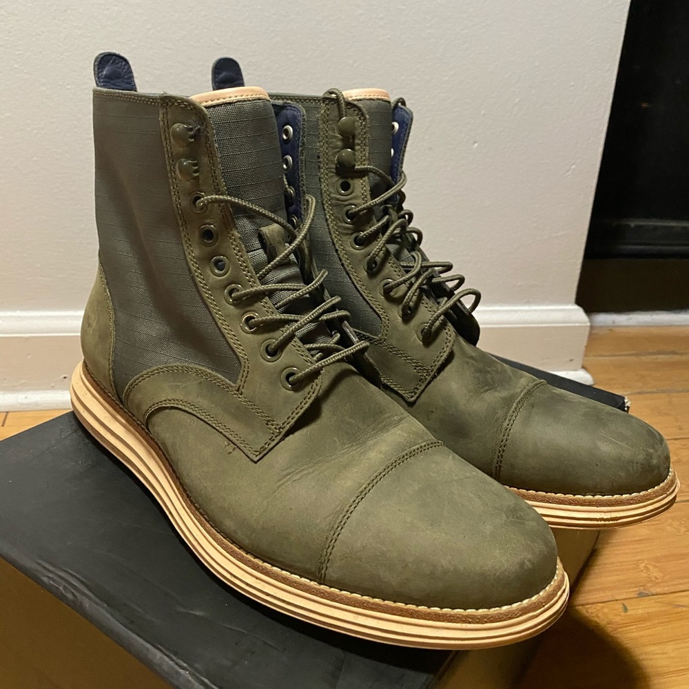 Cole Haan High top waterproof sneaker